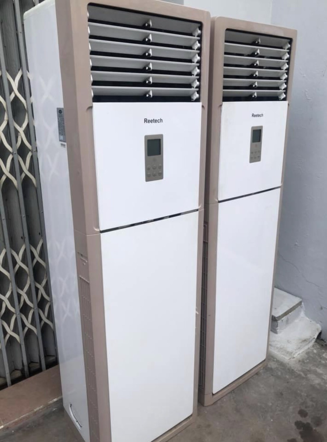 Máy Lạnh Reetech Tủ Đứng 4hp Cũ