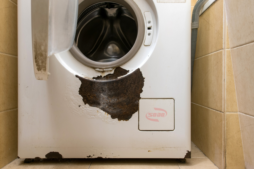máy giặt bị chảy nước